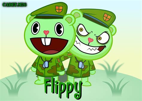 Flippy happy tree friends - Flippy is one of the main characters in Happy Tree Friends. He is green. As he keeps struggling with his bad side, his fights are getting better. Flippy tends to be a prey of other characters, but he's too scary for them. He cannot control his emotions, though. Flippy tends to shoot missiles and is a little difficult to fight against. Flippy started his life in a …